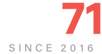 AD71 Vector Logo-White